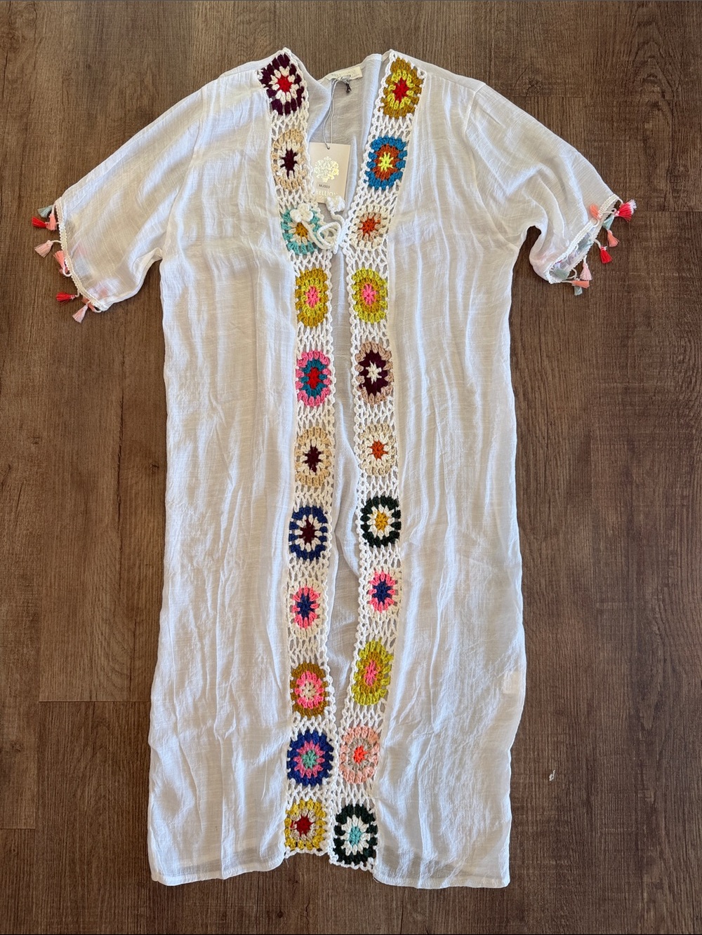 Crochet-Trim Coverup